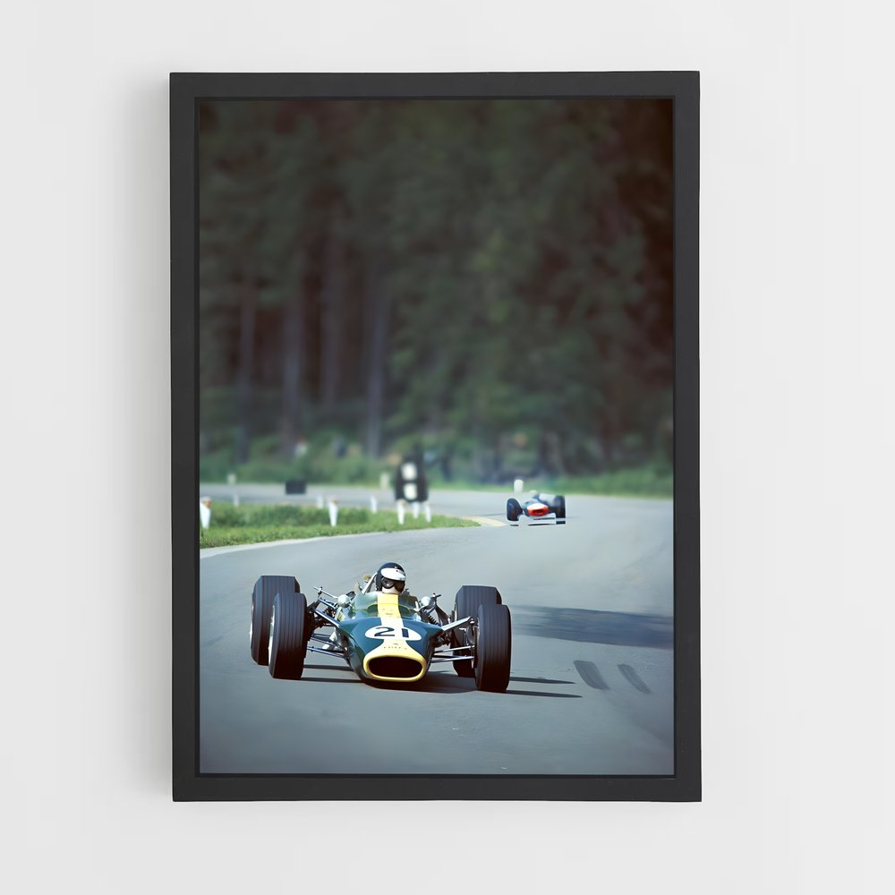 Poster Lotus Revivez – affiche Voitures de Formule 1 (vue 2)